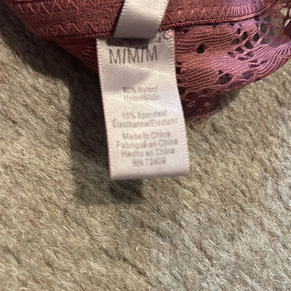 Sophie b. Lace Bralette dusty rose size M - Picture 7 of 7